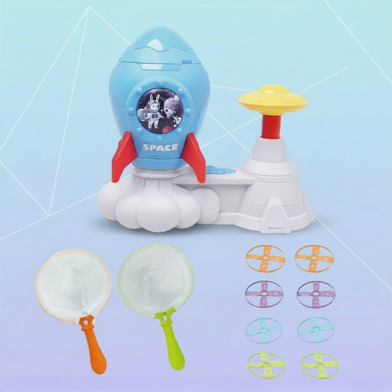 Butterfly Rocket Launcher Game – Actif et ludique – Disque volant « Rocket »