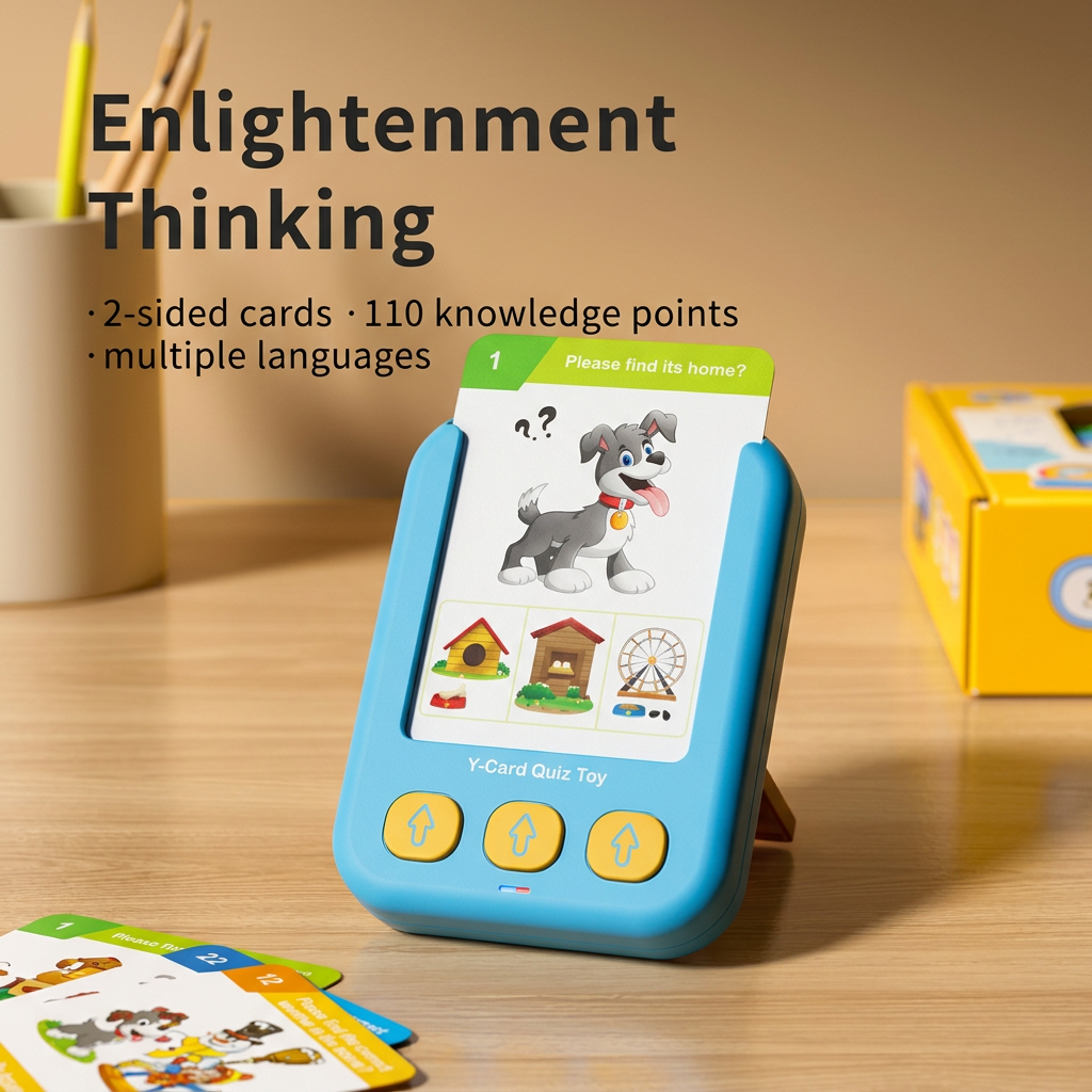 TalkyCards – Interactif et éducatif – Des cartes flash parlantes pour les enfants
