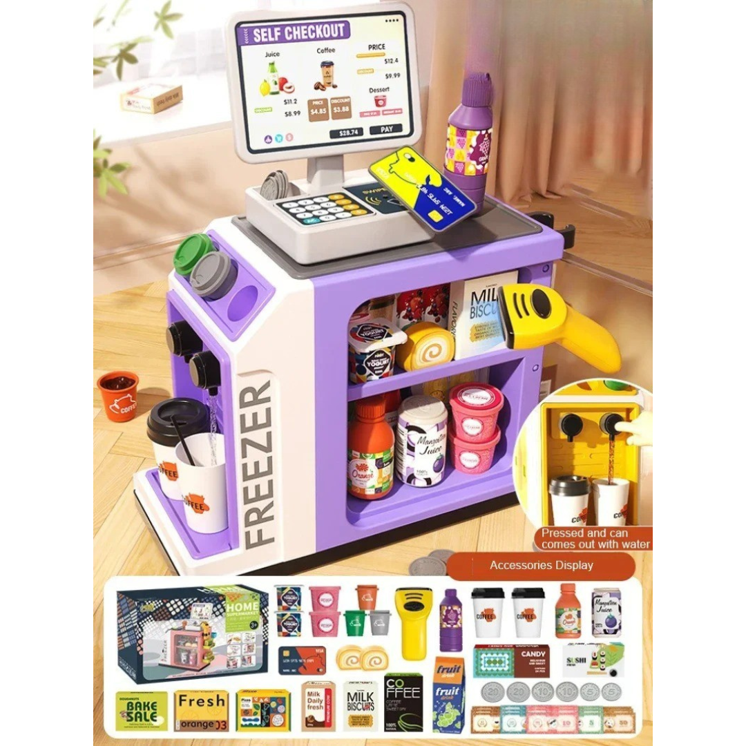 Supermarket Set™ - Jouet caisse enregistreuse