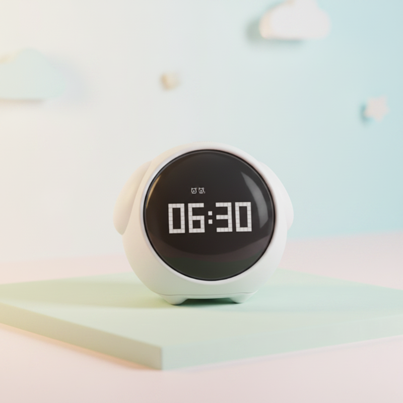 Cute Expression Alarm Clock – Mignon et pratique – Réveil pour enfants