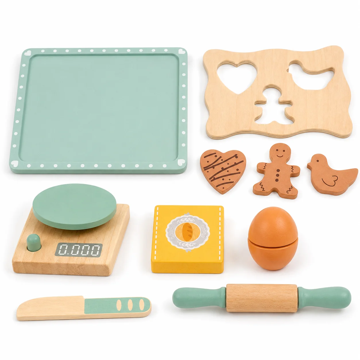 BakeBuddy – Créatif et éducatif – Kit de pâtisserie en bois