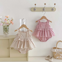 Thumbnail for TinyBloom – Mignon et tout doux – Robe à volants pour bébé et tout-petit