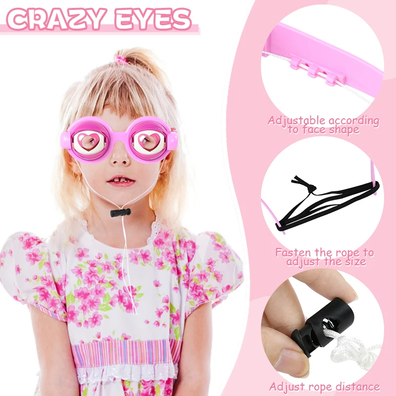 FunGoggles – Amusant et interactif – Lunettes jouets à grands yeux qui clignent