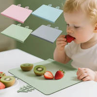 Thumbnail for BabySafe – Pratique et hygiénique – Set de table en silicone à rebord surélevé