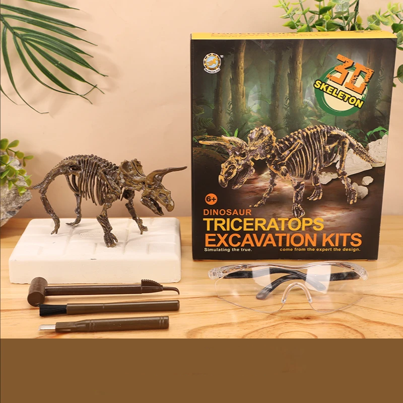 DinoDig – Passionnant et instructif – Kit de fouilles de fossiles
