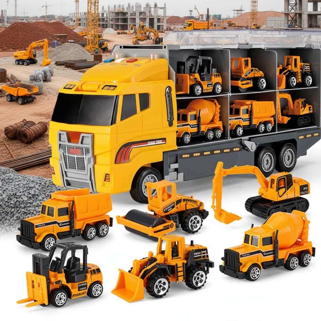 MegaMover – Réaliste et amusant – Camion-conteneur