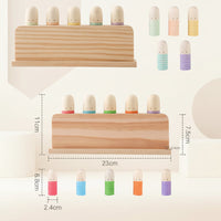 Thumbnail for Color Spring – Jouer et se développer – Jouets sensoriels en bois pour bébés