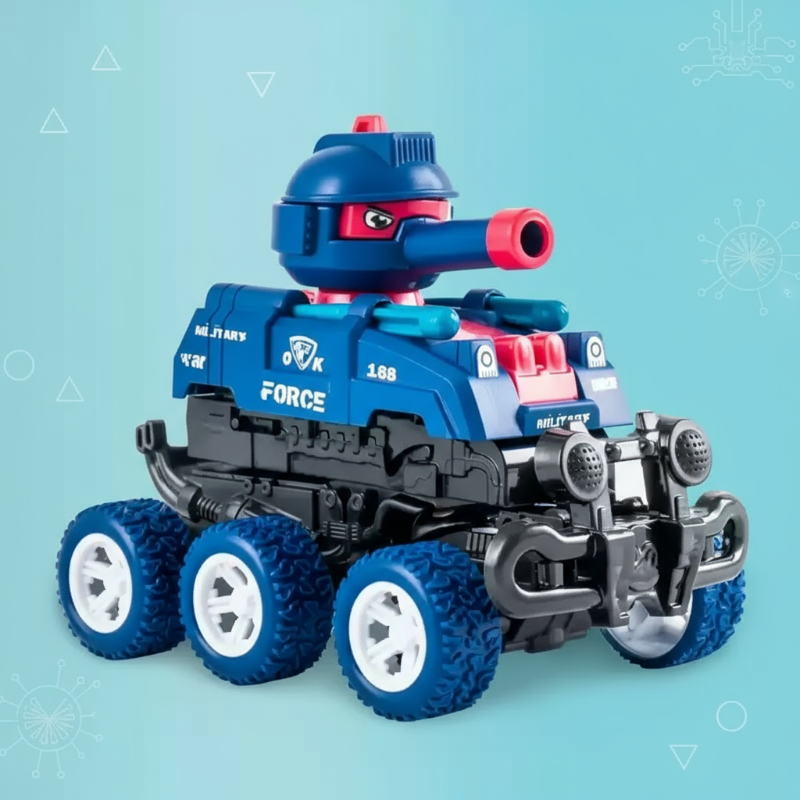 TankHero – Actif et robuste - Réservoir de jouets avec fonction de tir