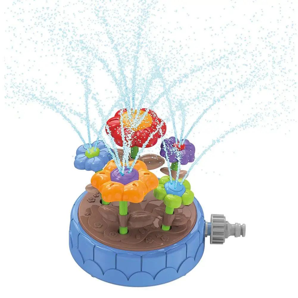 Aqua Bloom - Tourne & Éclabousse - Jouet aquatique Arroseur à fleurs
