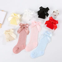 Thumbnail for LittleCharm – Douces et élégantes – Mi-bas à nœud pour filles