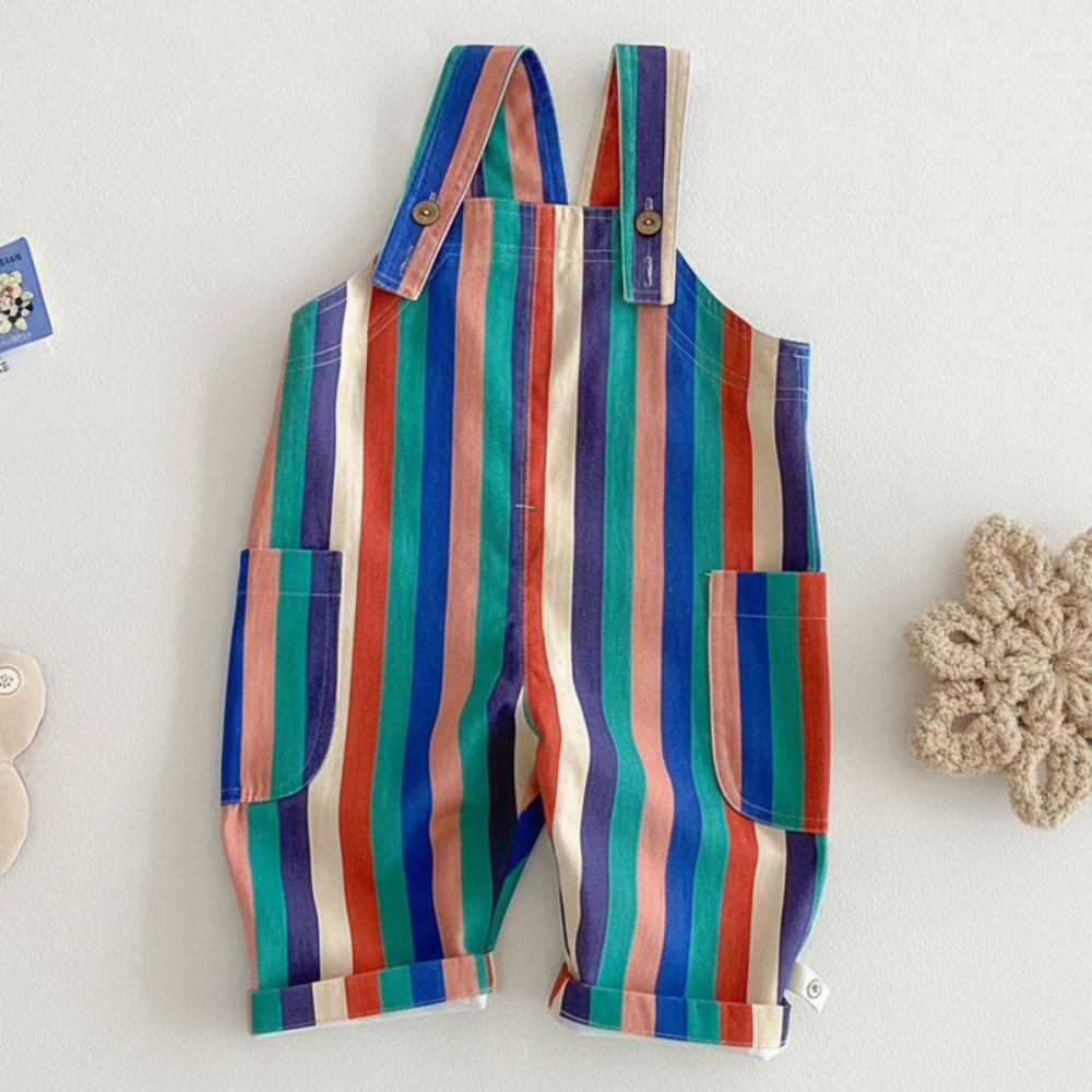TinyStyle – Ludique et confortable – Salopette pour enfant à motifs