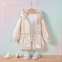 Thumbnail for LumiBreeze – Brillant & Léger – Imperméable pour enfant avec capuche