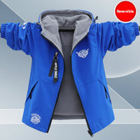 Thumbnail for Reversible Kids Jacket – Imperméable et coupe-vent – Veste légère