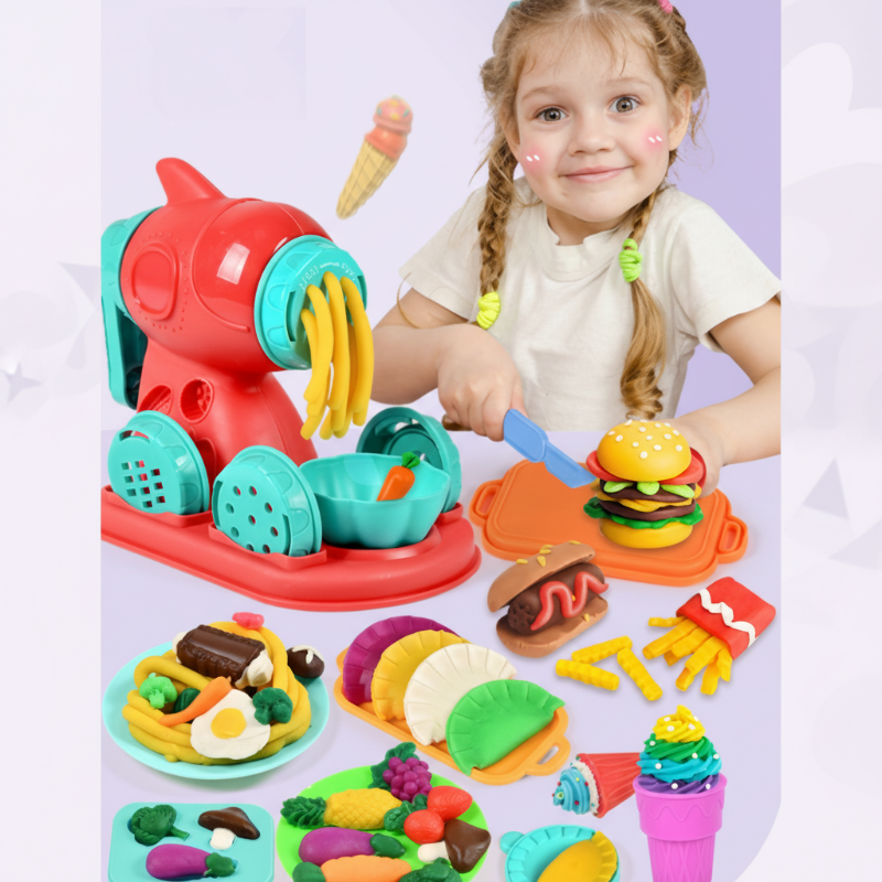 PlayDough Fun – Ludique et créatif – Kit de pâte à modeler DIY