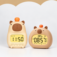 Thumbnail for CappyClock – Mignon et polyvalent – Réveil numérique pour enfants avec veilleuse