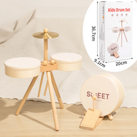 Thumbnail for Kids Wooden Drum Toy – Musique & Créativité – Kit de batterie pour enfants