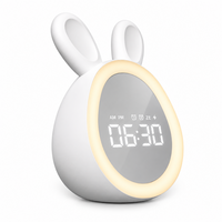 Thumbnail for BunnyGlow – Mignon et pratique – Réveil numérique pour enfants avec veilleuse