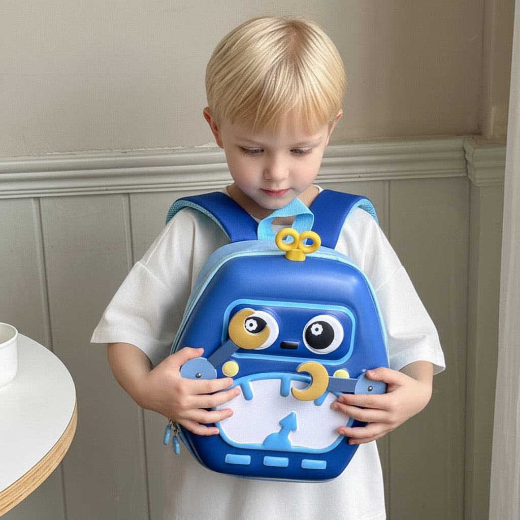 MiniBot – Tendance et pratique – Sac à dos pour enfant au motif robot