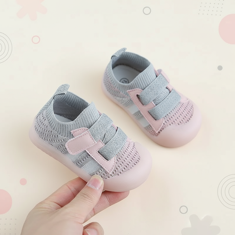 TinyRunner – Sportives et respirantes - Chaussures en maille pour bébé avec semelle souple