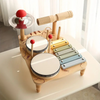 Woods – Musical et éducatif – Batterie en bois pour tout-petits