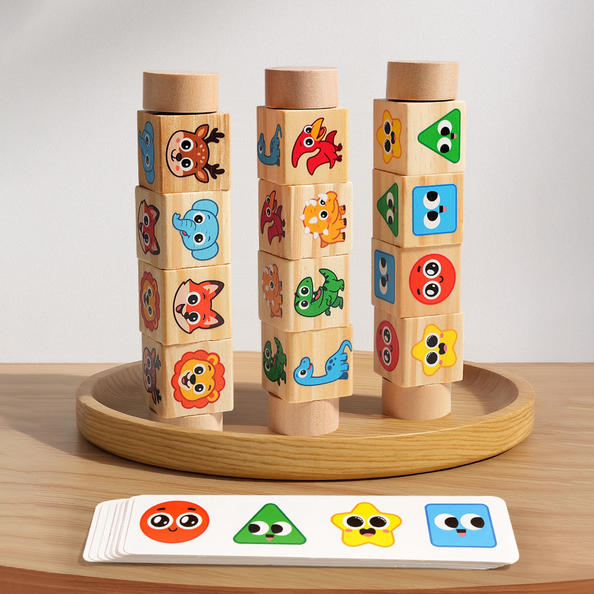 FunMatch – Éducatif et créatif – Cubes animés de dessins animés