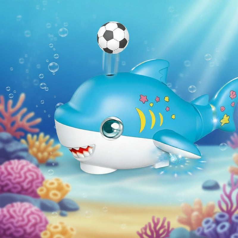 BubbleShark – Ludique et interactif – Boule à bulles Requin