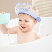 Thumbnail for SplashGuard – Confortable et pratique – Bonnet de douche pour bébé avec protection pour le visage