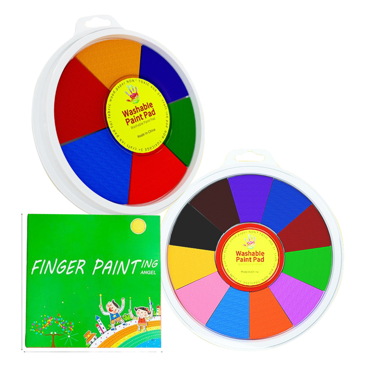 Paint Wheel™ - Peinture au doigt - Set de peinture pour enfants