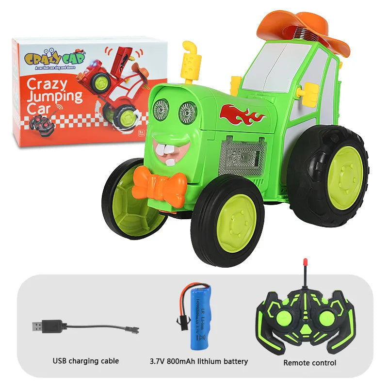 Jumping Car™ - S'amuser avec un tracteur cascadeur - Tracteur RC