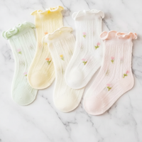 Thumbnail for HappyToes – Colorées et mignonnes – Chaussettes pour bébé (lot de 5)