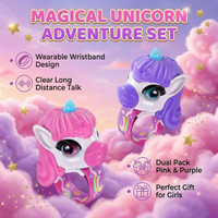 Thumbnail for UnicornTalk – Mignon et interactif – Talkie-walkie licorne pour enfants