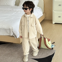 Thumbnail for Boys Fashion – Tendance et confort – Ensemble cargo pour garçons