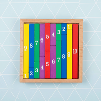 Thumbnail for TinyMath – Ludique et éducatif – Tableau de calcul en bois avec chiffres