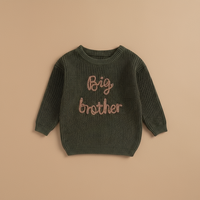 Thumbnail for MiniTrend – Confortable et moderne – Pull pour enfant avec « Big Brother »