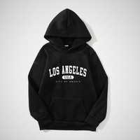 Thumbnail for MiniUrban – Confortable et élégant – Pull à capuche avec imprimé Los Angeles/New York