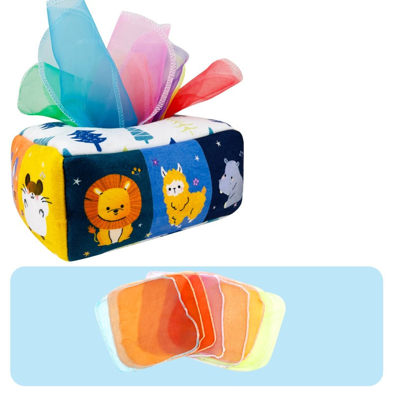 Tissue Box Toy™ - Mouchoirs en boîte - Boîte à mouchoirs pour enfants