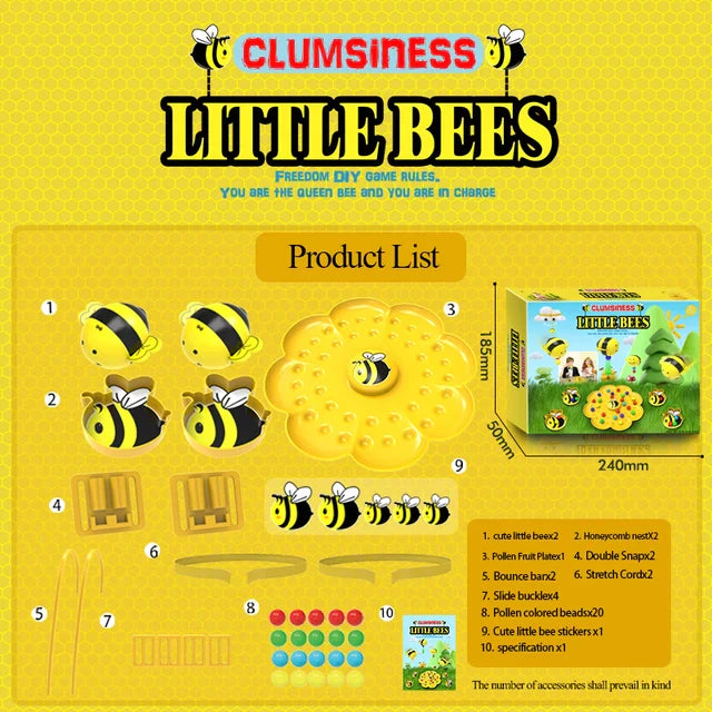 Buzzy Bee Magnetgame™ - Amusement garanti - Jeu de société magnétique