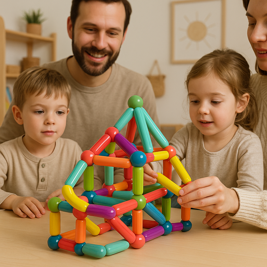 Magnet Toys™ - Soyez créatif avec des aimants - Bâtons magnétiques