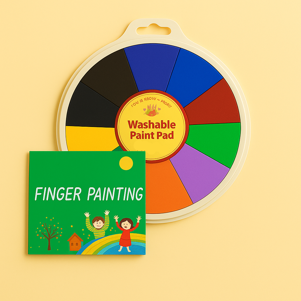 Paint Wheel™ - Peinture au doigt - Set de peinture pour enfants