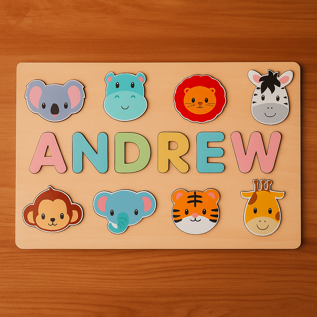 Woods™ - Ton propre badge ! - Puzzle de noms