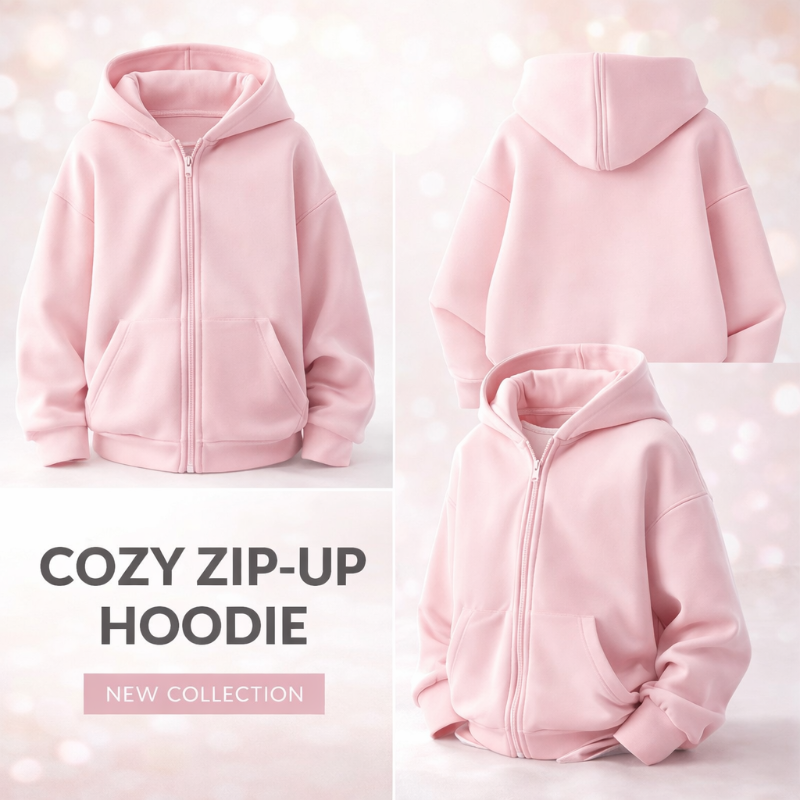 YoungStyle – Tendance et pratique – Sweat à capuche pour enfants
