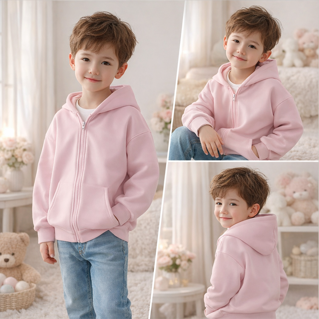 YoungStyle – Tendance et pratique – Sweat à capuche pour enfants