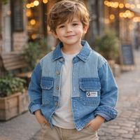Thumbnail for DenimStar – Élégant et durable – Veste en jean pour garçons