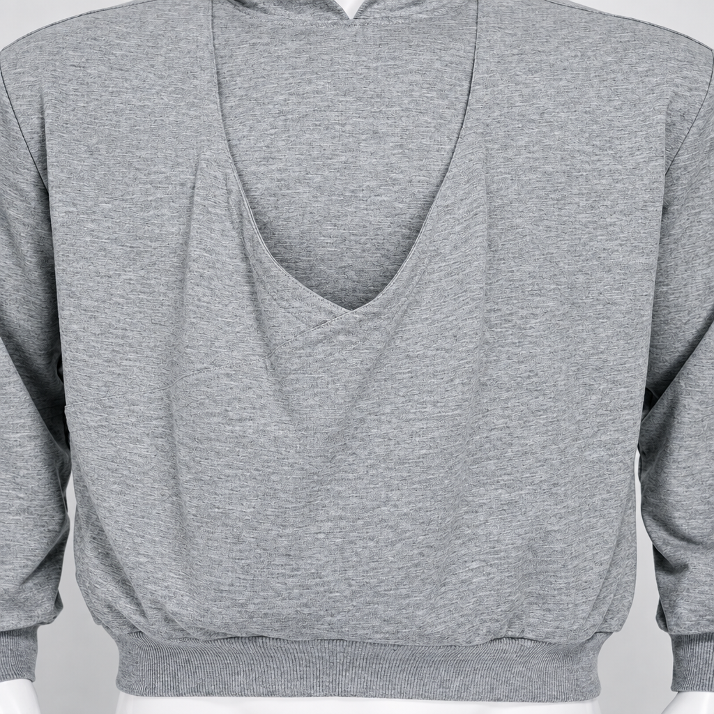 CuddleDad – Confortable et pratique – Sweat à capuche pour homme avec poche kangourou
