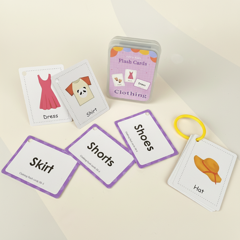 SmartyCards – Joyeux et riche en vocabulaire – Cartes éducatives (anglais)