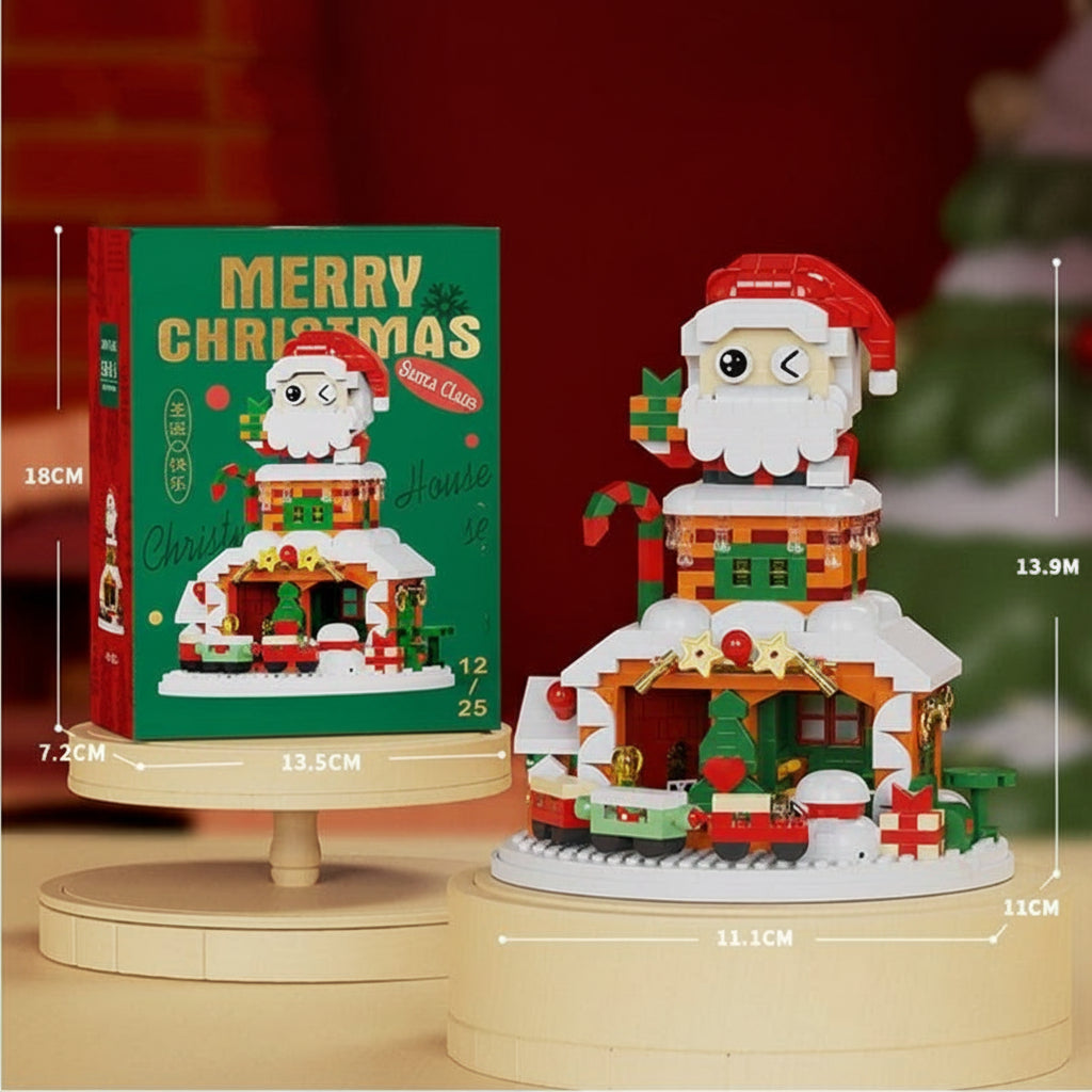 HolidayBlocks – Joyeux et décoratif – Mini-briques de Noël