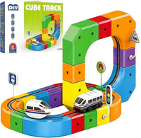 Thumbnail for DIY Cube Track – Créatif & Actif – Circuit de train créatif à monter soi-même
