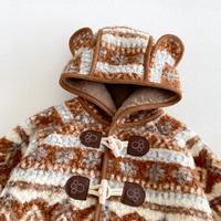 Thumbnail for LittleWarm – Confortable et élégant – Manteau d'hiver au motif Fair Isle
