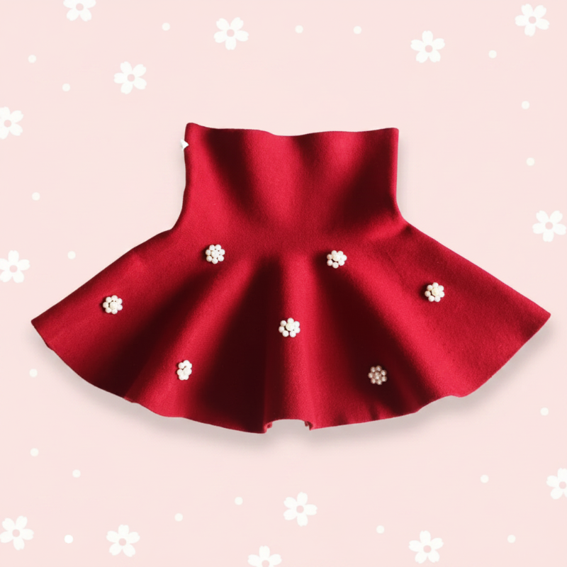 Girls Knitted Skirt – Confort et style – Jupe pour enfant