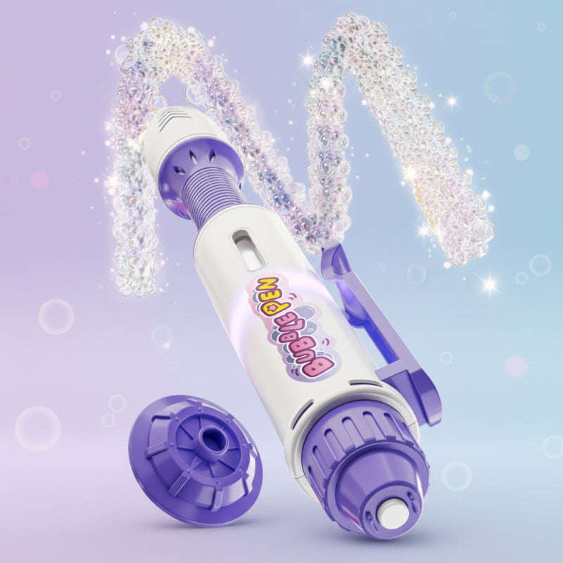 Fun Bubble Maker Pen – Ludique et éducatif – Stylo à bulles